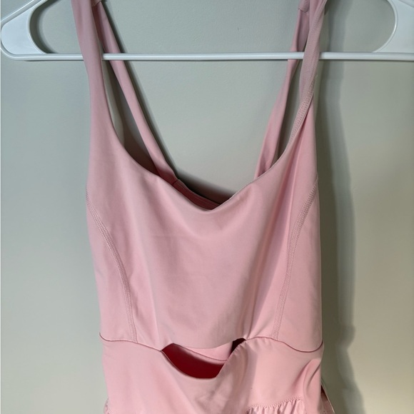 NWT FP Movement by Free People hotshot runsie Rose Water Light Pink Size Large - Picture 7 of 8